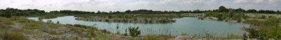 Panorama-Ansicht im ehemaligen Steinbruch