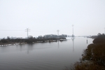 Die Ems bei Papenburg.